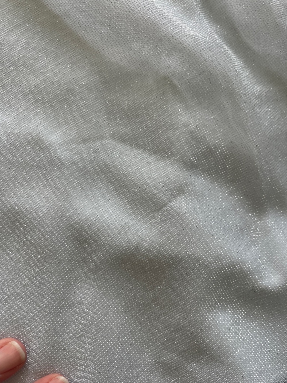 Silver Two Layered Skirt - Picture 13 of 15
